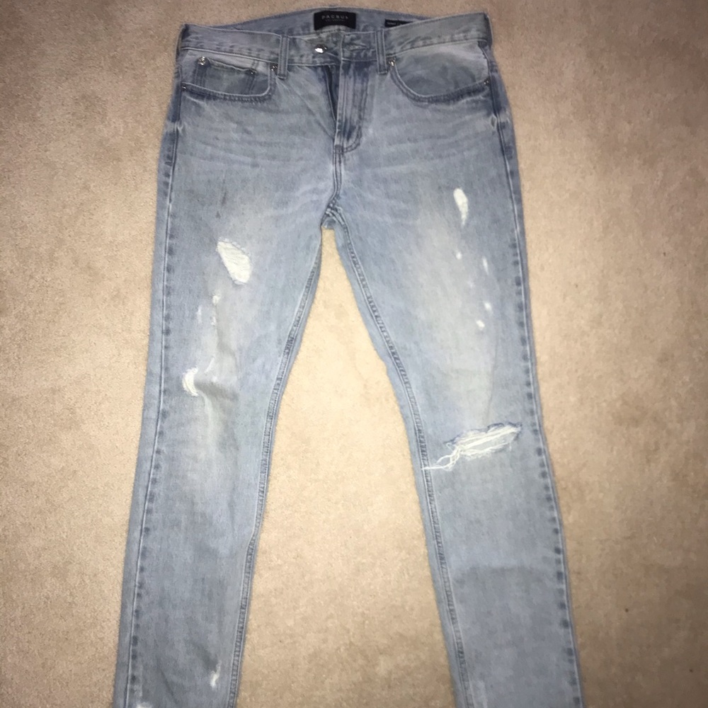 Men’s PacSun Distressed Skinny Jeans